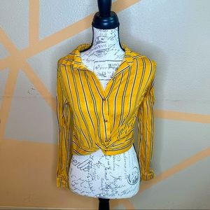 Polly & Esther Long sleeve Crop top